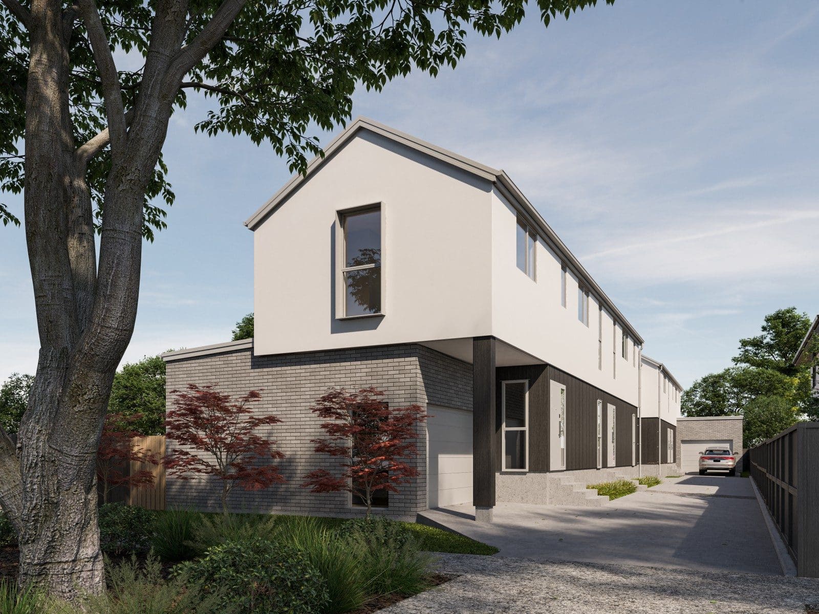 Contemporary Townhouses in Christchurch