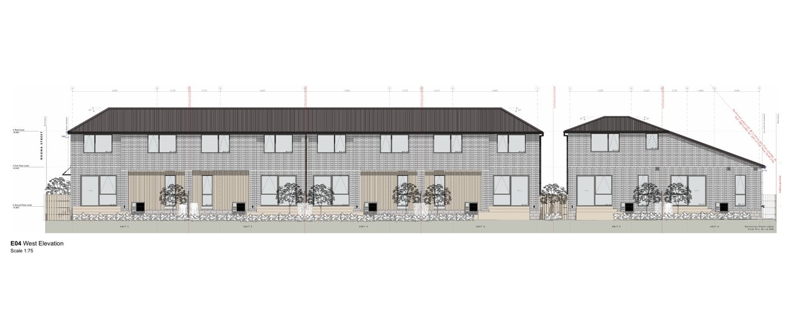 Two-storey Townhouses in Linwood